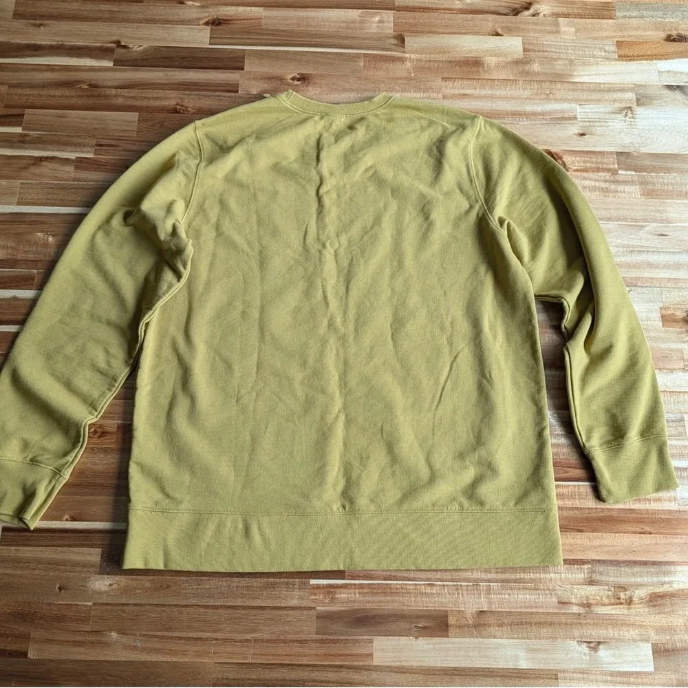 The North Face Mens‎ Heritage Patch Crewneck Sweatshirt Yellow XXL